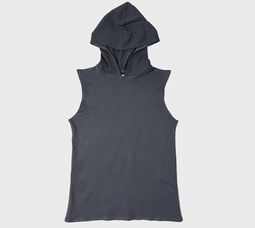 The Dusty Grey Hoodie Trilogy (No sleeves) - MADE TO ORDER