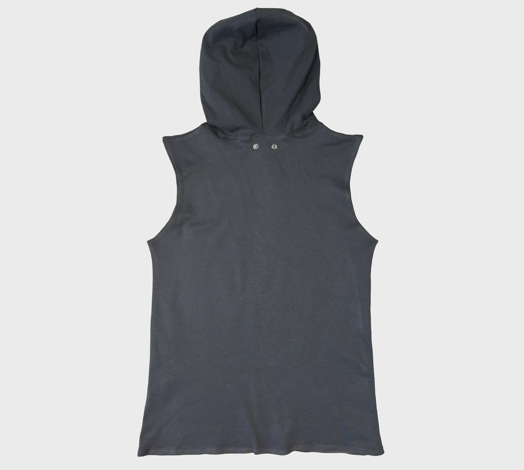 The Dusty Grey Hoodie Trilogy (No sleeves) - MADE TO ORDER