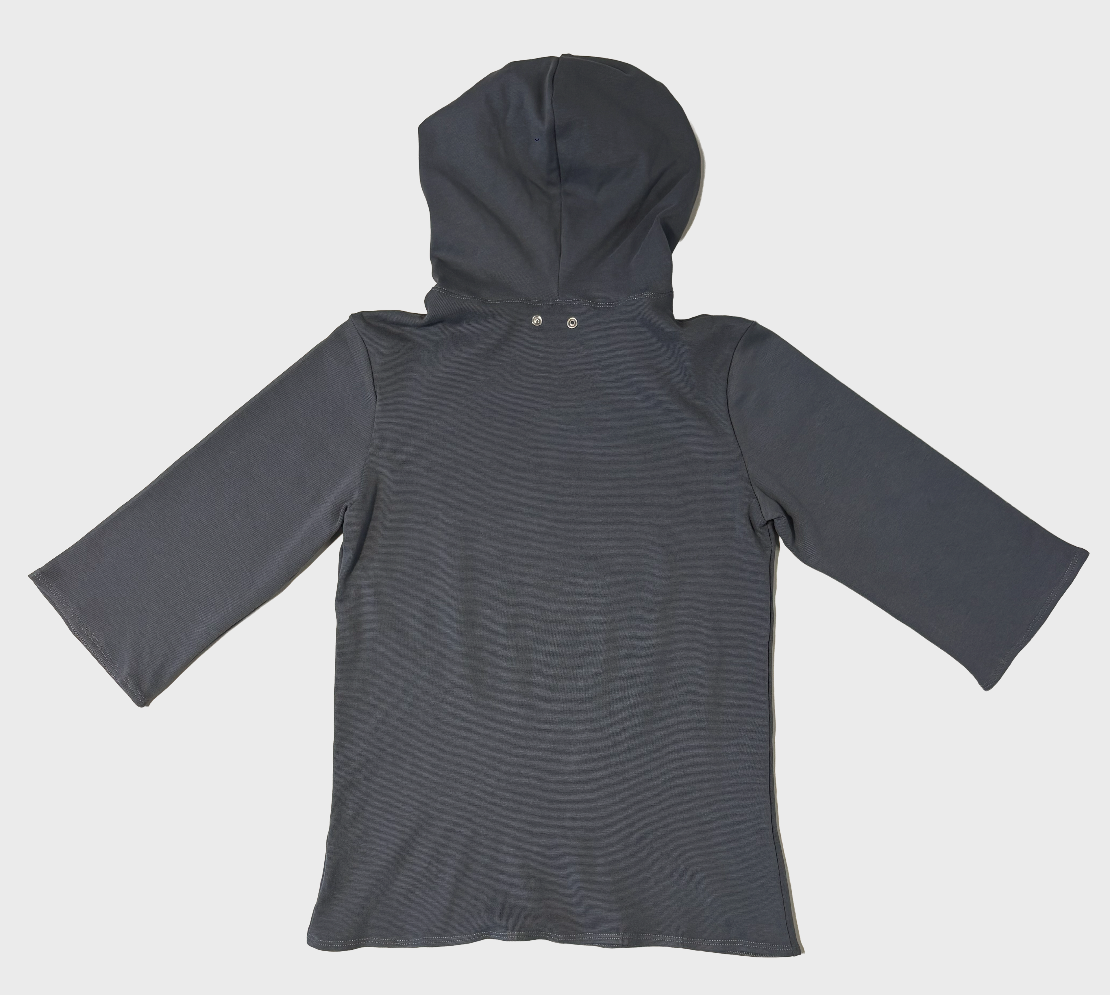 The Dusty Grey Hoodie Trilogy (3/4 sleeves) - MADE TO ORDER